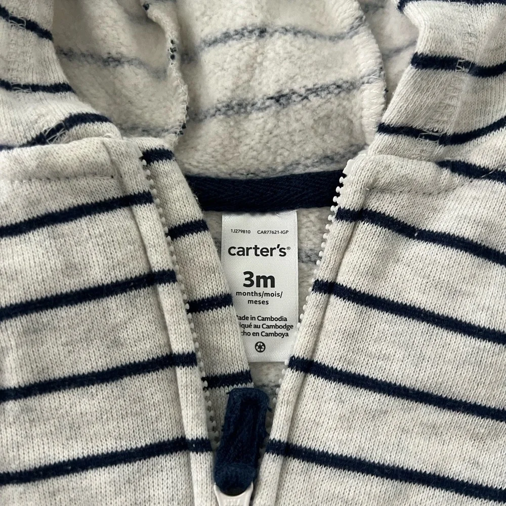 Carter's & Gap Bundle: 3 Month Winter One Piece Outfits